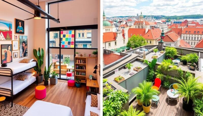 stylish hostels Prague